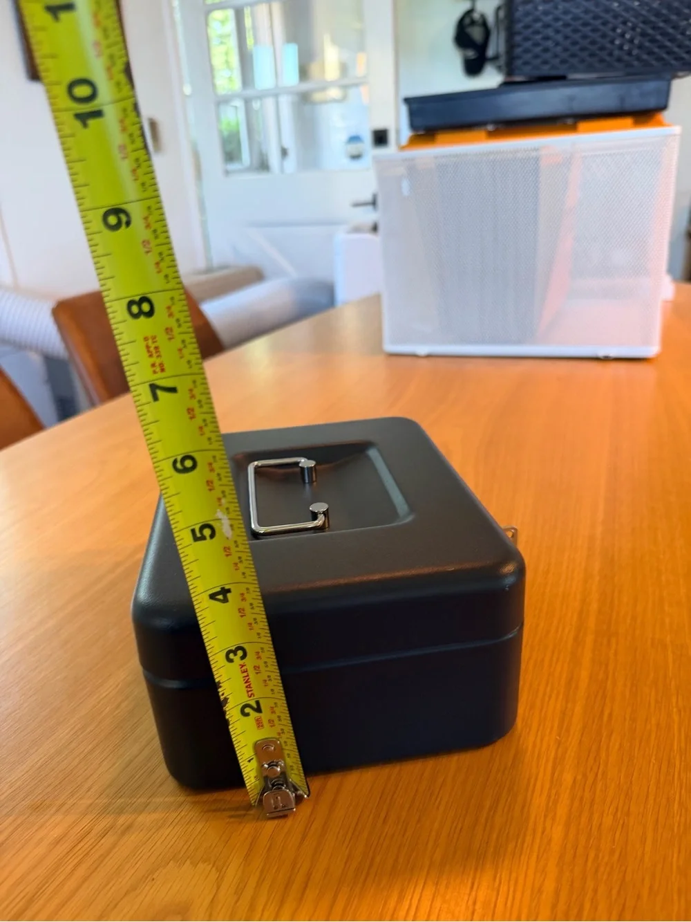 Honeywell Black Portable Steel Cash Box with Lock